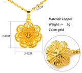 New Wedding Fashion Hollow Flower Chain