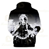 Kimetsu No Yaiba Anime 3D hoodie