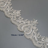 New luxury beaded embroidery lace