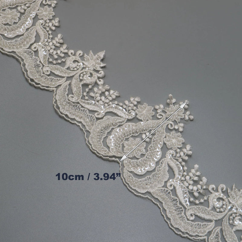 New luxury beaded embroidery lace