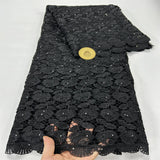 New Arrival African Water Soluble Lace Fabric