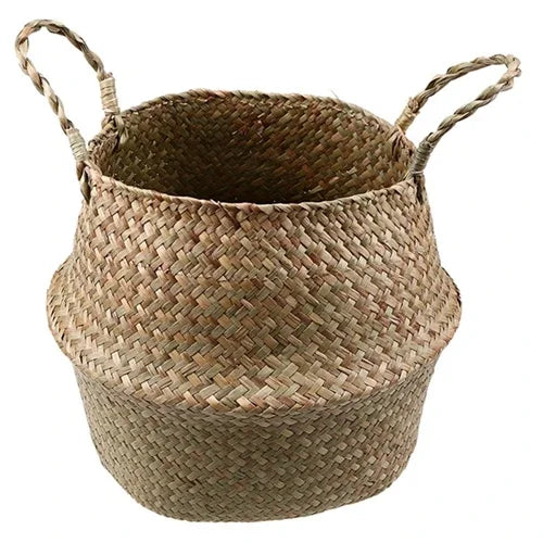 New Handmade Seagrass Storage Basket