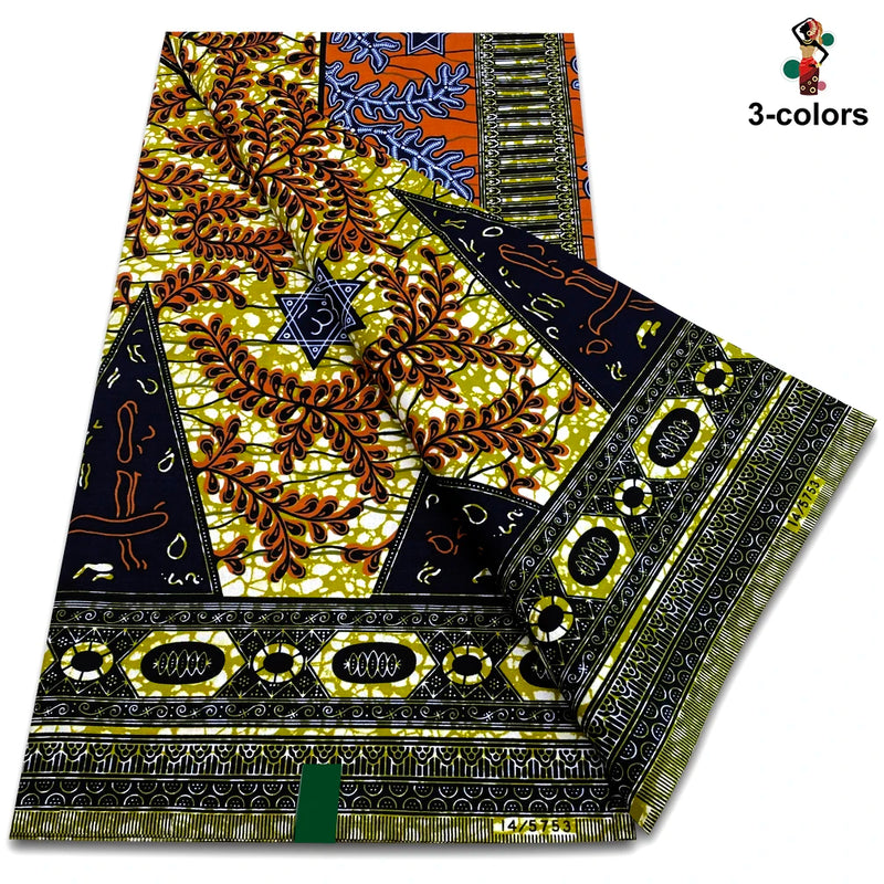 Newest Fashion African Wax Fabric