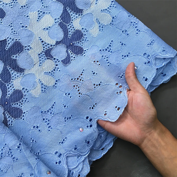 High Quality African Cotton Lace Fabric