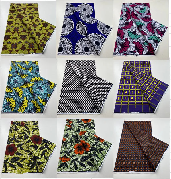 High Quality 100% Cotton Ghana Style Fabric