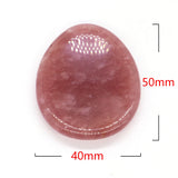 Natural Palm Gemstone Worry Thumb Stone