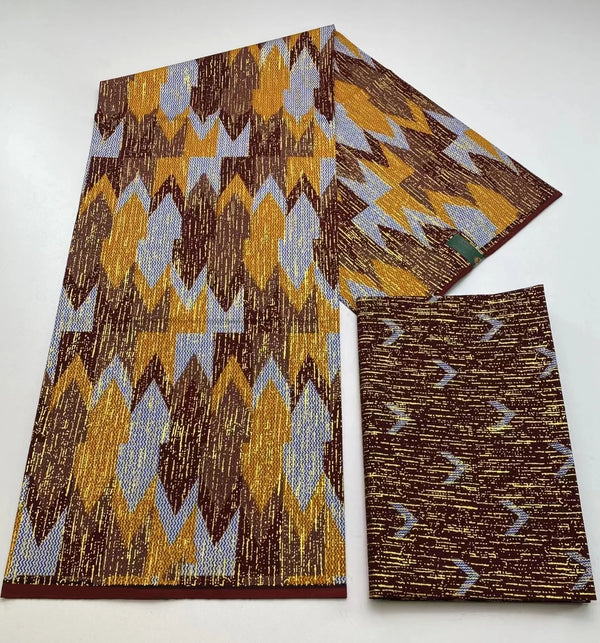 100% Cotton Nigeria Ankara Pagne Wax Fabric