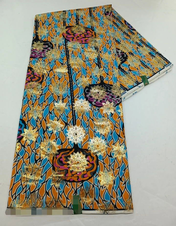 New Guaranteed Veritable 100% Original Real Wax Ankara Fabric