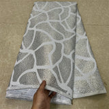 High Quality African Nigerian Tulle Lace Fabric