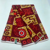 100% Original  African Veritable Guaranteed Wax Batik Fabric