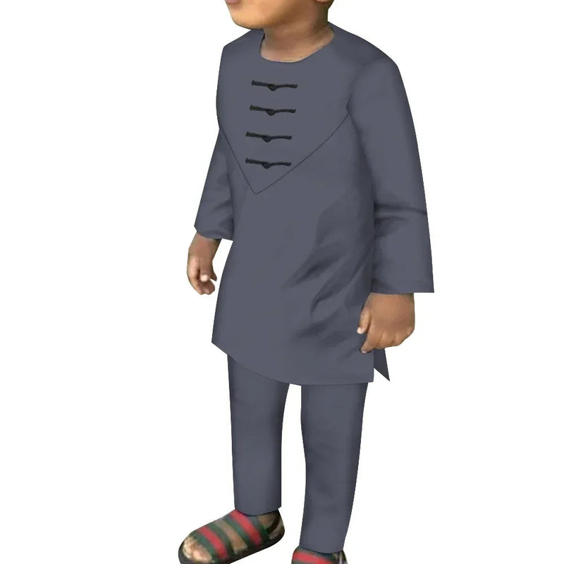 African Boy's Tops and Pants Sets