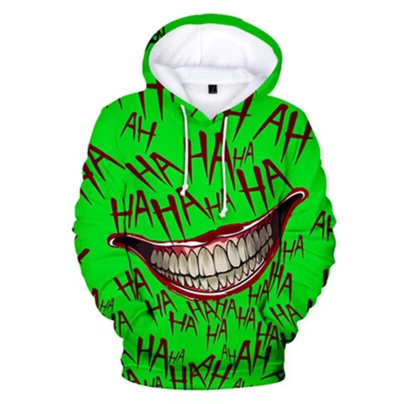 Haha joker 3D Print Sweatshirt Hoodies