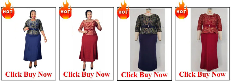 Summer Kaftan African V-neck Polyester Plus Size Long Maxi Dress