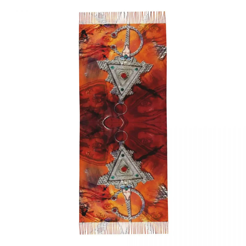 Amazigh Berber Kabyle Jewelry Scarf