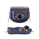 New Fashion Style Ladies Shoes with Matching Bag Set