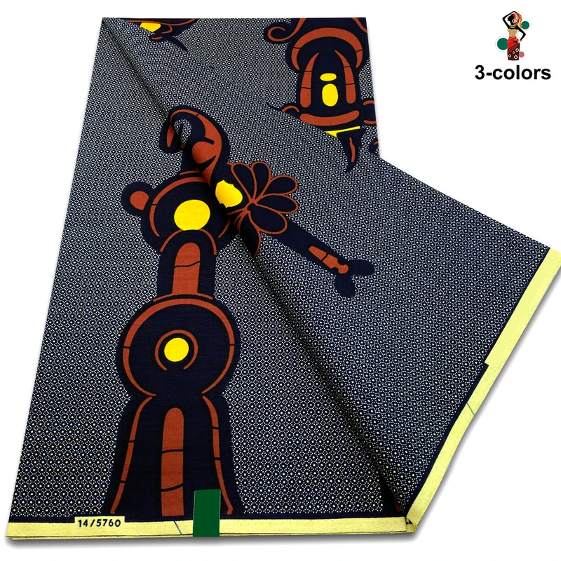 Newest Fashion African Wax Fabric