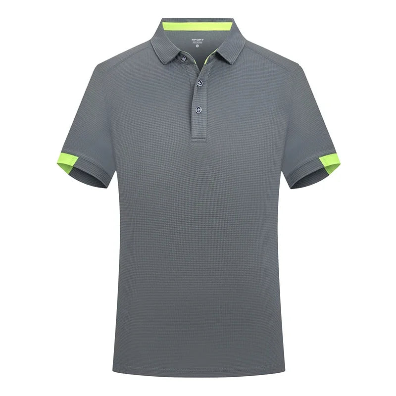 Summer Quick Drying Polos Printed Ice Cooling Shirt