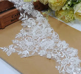 1yard embroidered flower lace