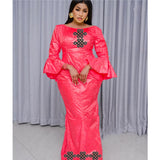 African Party Bazin Rich Dresses