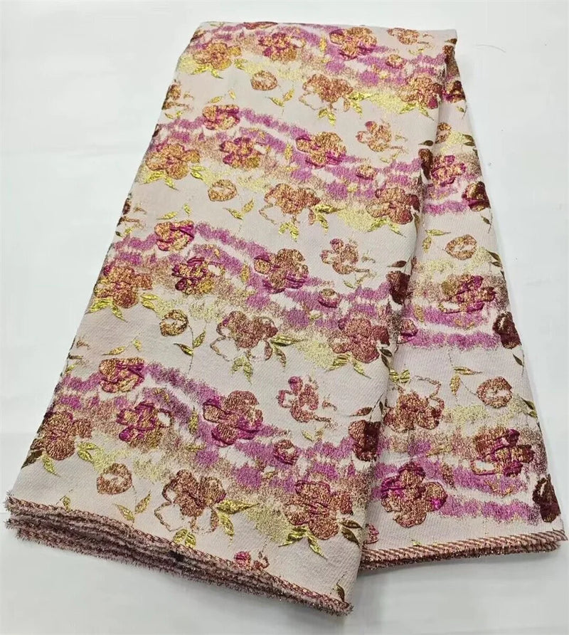 New African Jacquard Brocade Luxury Fabric