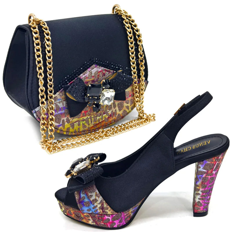 New come Matching Women Shoe and Bag Set