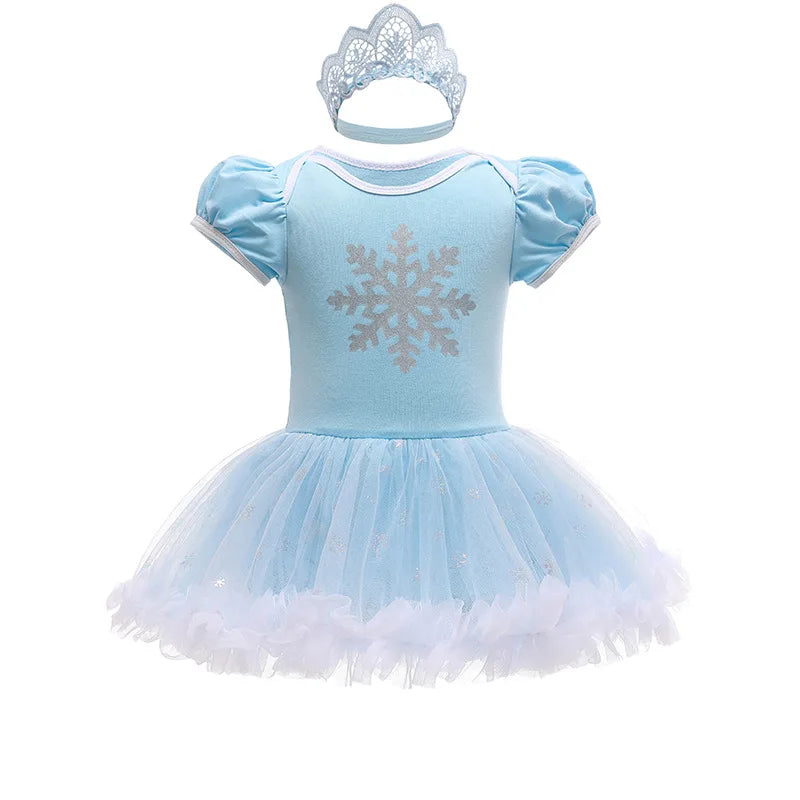 Baby Girls Princess Romper