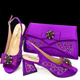 New doershow African fashion Italian Shoes And Bag Sets