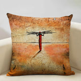 New Portrait Oil Painting Cushion Cover