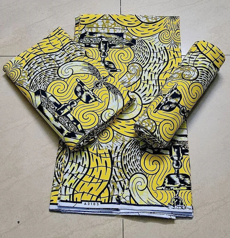 100% polyester Pagne African Wax