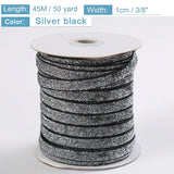 50Yards Metallic Glitter Velvet Ribbon