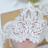 New luxury beaded embroidery lace