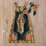 African Kids Fashion Dashiki Dress