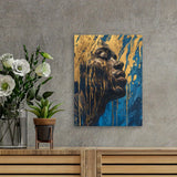 African American Woman Portrait Canvas Art