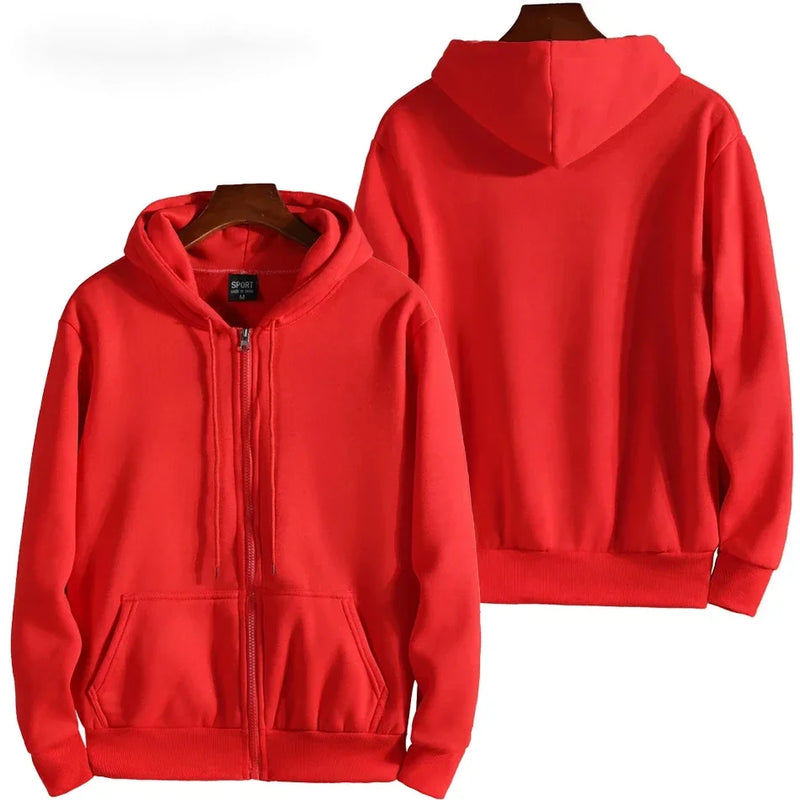 Men Fashion Long Sleeve Hooded