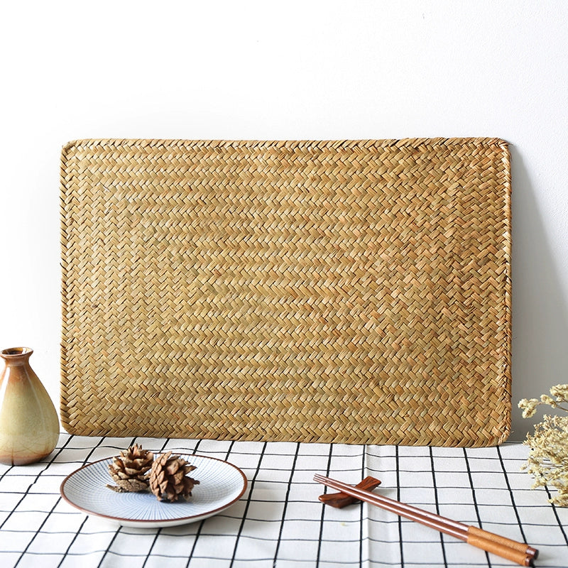 Simple Handmade Woven Creative Pastoral Placemat