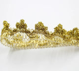 20mm Gold Silve Lace Trims Wedding Party Costume Cloth