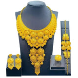 High Quality 24k Gold Plated Dubai Jewelry Set