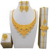 New Fashion Dubai Flower Design Luxury Jewelry