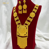 Women Nigeria African Dubai Wedding Earring Jewelry Set