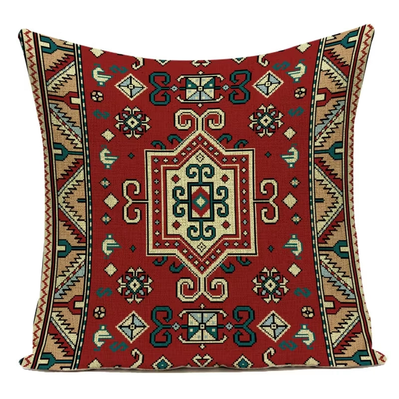 Decorative Throw Pillows Case Bohemia Mandala Geometric Polyester Sofa Home Cushion Cover Living Room Decoration