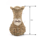 Flower Vase Decoration Home Weave Flower Pot Flower Basket Rattan Vases for Flowers