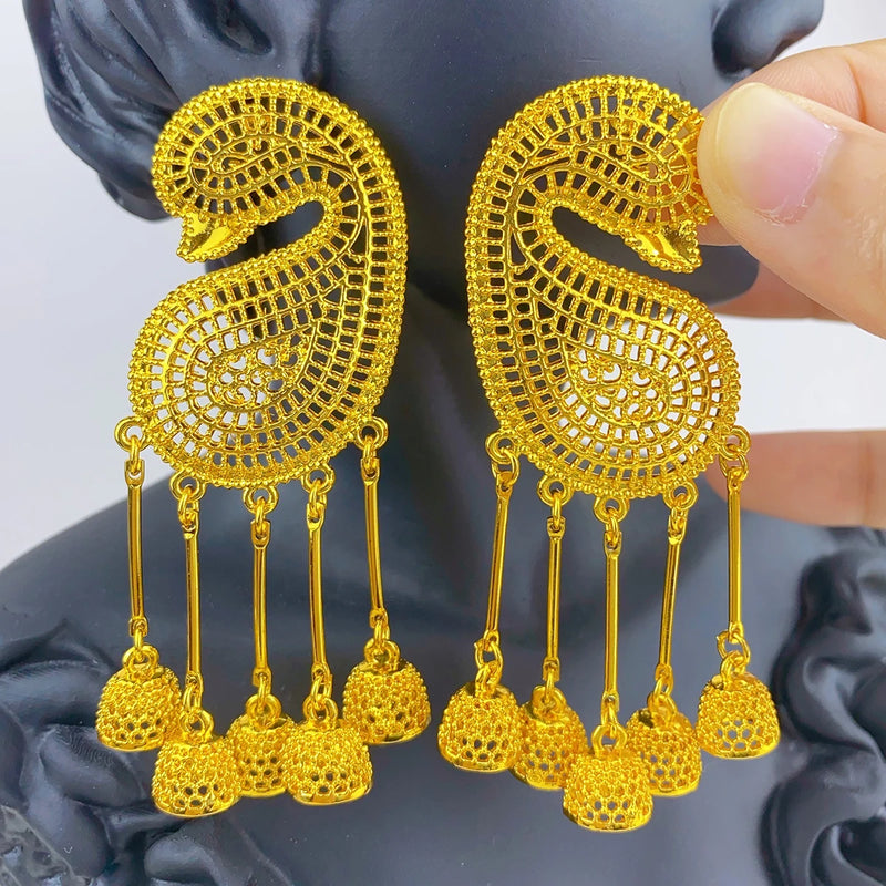 Women Design Tassel Drop Earrings