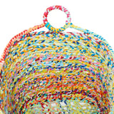 Cotton Handmade Storage Basket with Handles