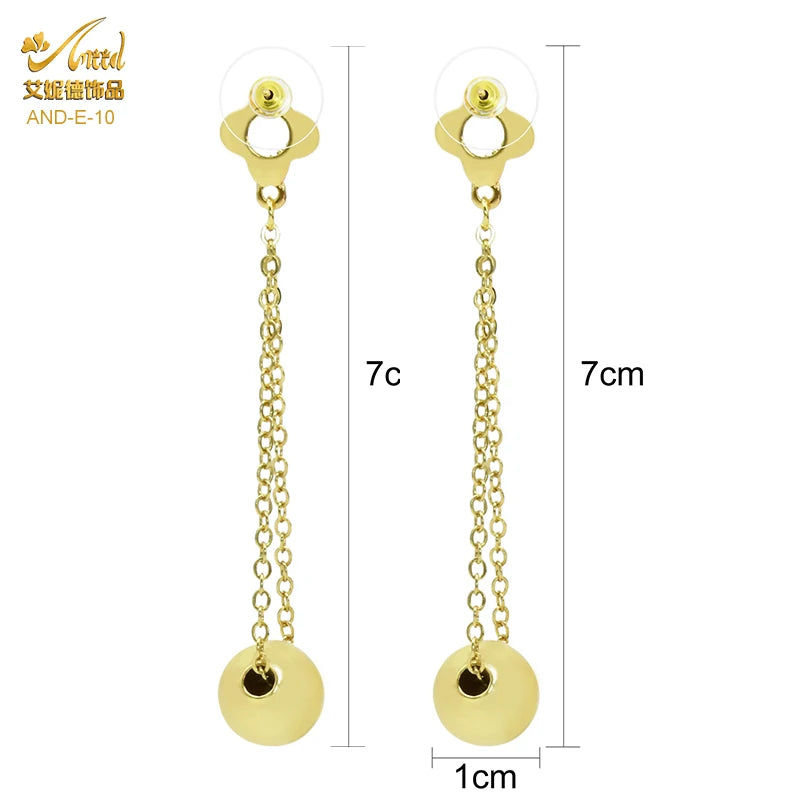 Women Design Tassel Drop Earrings