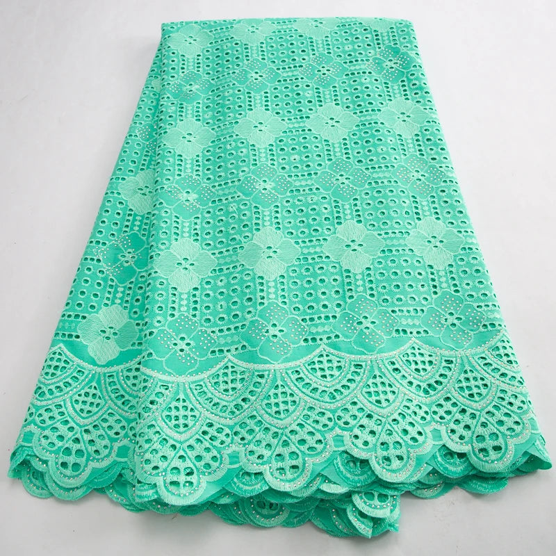 High Quality Dubai Swiss Cotton Lace Fabric